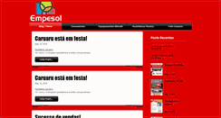 Desktop Screenshot of empesol.com.br