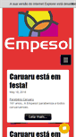 Mobile Screenshot of empesol.com.br